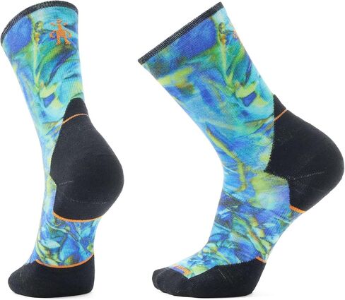 Smartwool Men's Trail Run Targeted Cushion Reflections Print Crew Socks in Saudi Arabia