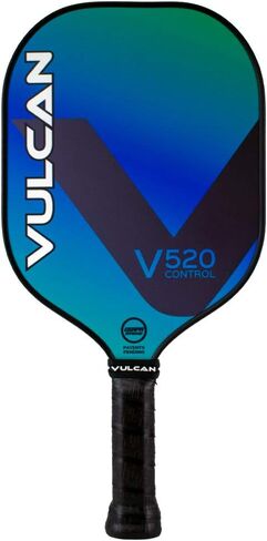 Vulcan | V520 Pickleball Paddle | Control Performance | Polypropylene Core - Fiberglass Surface | USAP Approved | Multiple Colors in Saudi Arabia