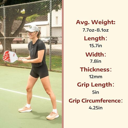 A11N Pickleball Paddles Set of 2/4 Fiberglass Surface Rackets with 4 Pickleball Balls and Pickleball Bag for Beginners - USAPA Approved in Kuwait