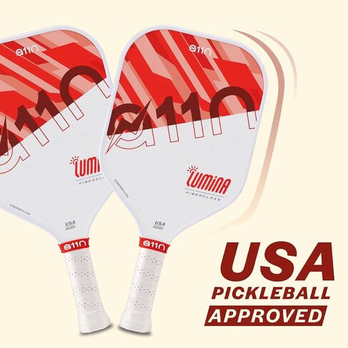 A11N Pickleball Paddles Set of 2/4 Fiberglass Surface Rackets with 4 Pickleball Balls and Pickleball Bag for Beginners - USAPA Approved in Kuwait