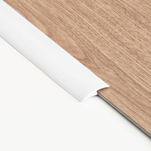 Floor Transition Strip Self Adhesive, PVC Flooring Threshold Edging Trim Strip Suitable for Carpet Threshold Transition with a Height Less Than 3 mm 6.56 feet (Black, 7MM) in Saudi Arabia