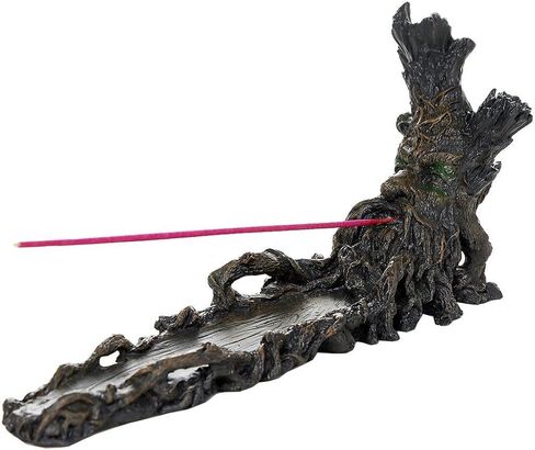 Pacific Giftware Greenman Tree Spirit Incense Holder 10.5 inch L in Saudi Arabia
