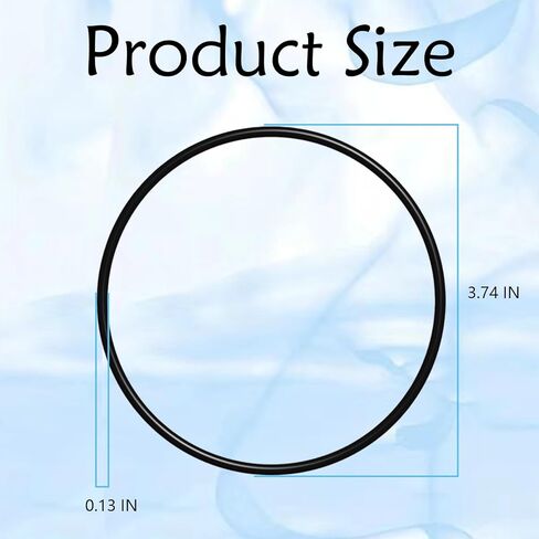 حلقة دائرية متوافقة مع فلاتر المياه 3M Aqua-Pure، Aqua-Pure، استبدال مساكن مرشح Watts Premier Watts لـ 63597174C / 63597174P / WP252235 / AO-WH-STD-OR-2 (3 قطع) in Kuwait