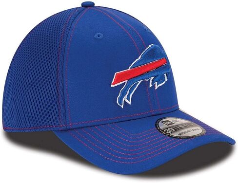 New Era unisex-adult NFL 39thirty Neo 2 Stretch Fit Cap (as1, Alpha, m, l, Buffalo Bills Blue, Medium/Large) in Saudi Arabia