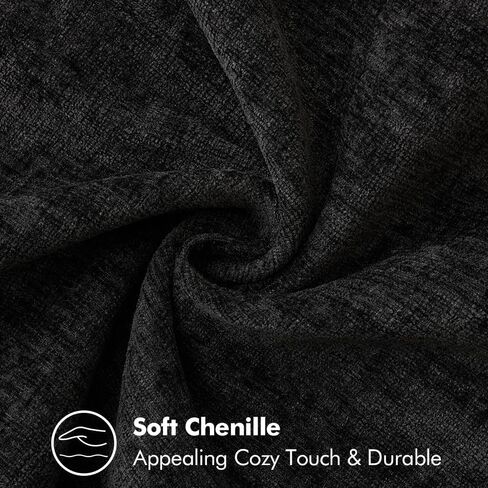 MIULEE حزمة من 2 أريكة رمي وسادة يغطي 18x18 بوصة حكيم الأخضر مزرعة أغطية وسائد مزخرفة مع حافة مخيط لينة الشنيل الصلبة مصبوغ وسادة الربيع يغطي لسرير أريكة غرفة المعيشة in Kuwait