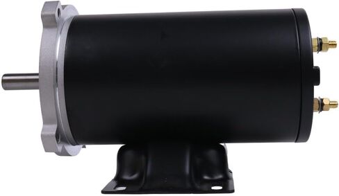 محرك توزيع الملح 95755-2 متوافق مع Western Tornado Fisher متوافق مع SnowEx SP-2200 SP7500 SP755 SP8500 SP9300 SP9500 VX-3210 VX-3200 VX-2200 VX-1500 12V 1/2HP 1800RPM in Saudi Arabia