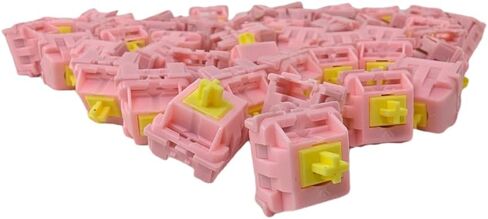 KTT Peach Linear Switches for Mechanical Keyboards (110) in Saudi Arabia