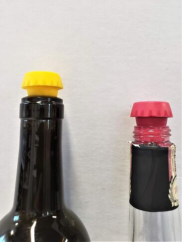 Brew Stopper 6 Pack Ideal Wine Stopper Beer Stopper Spirt Compare to Rabbit Wine Stopper champagne stopper Model: BStop6 (Home & Kitchen) in Saudi Arabia