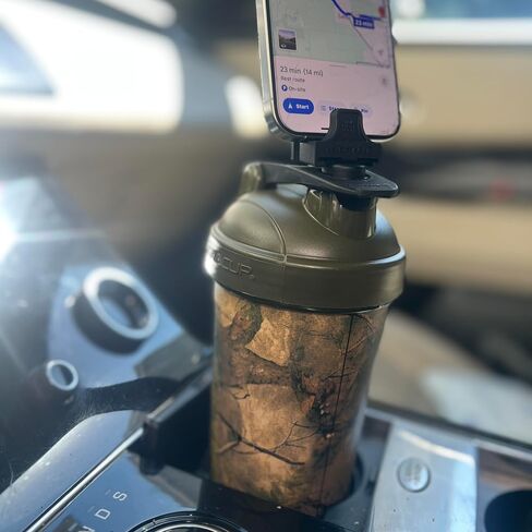 Hydra Cup JailBreak [2 Pack] 28 oz Shaker Bottle for Protein Shakes, Shaker Bottle with Handle & Ball Blender, Shaker Cup with Phone Holder for Your Car, Travel To Go, BPA Free (Camo) in Saudi Arabia