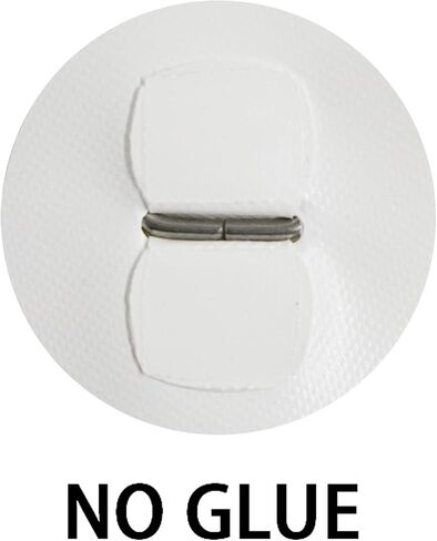 4 Pieces Surf D Rings Patch - Stainless Steel D-Ring Pad/Patch 3.15inch Round- for PVC Inflatable Boat Canoe Raft Dinghy Kayak Surfboard Stand up Paddle Board - NO Glue Included in Saudi Arabia