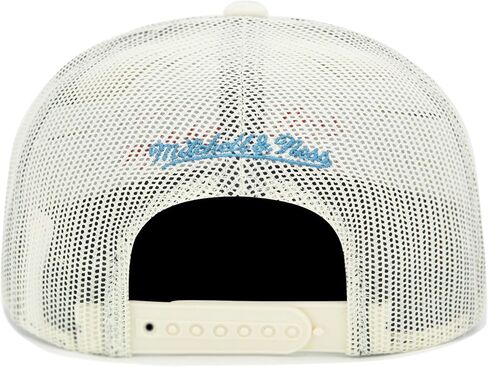 قبعة Mitchell & Ness Montreal Expos Cooperstown MLB Evergreen Trucker Snapback - أوف وايت in Saudi Arabia