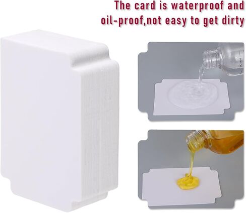 60 Pcs Trading Card Dividers White Card Dividers for Storage Boxes Card Separators Blank Card Box Cards for Sport Plastic Cards Separators Organizer 2.71 x 3.7 Inches Fit for MTG TCG Sports Card Games in Saudi Arabia