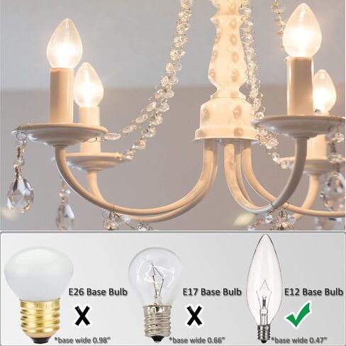 2 3 4 6 Inch White Plastic Candle Cover Sleeves,Chandelier Socket Sleeves,Candelabra Base E12 Socket Covers Set of 12 (4-Inch / 12-Pack) in Saudi Arabia