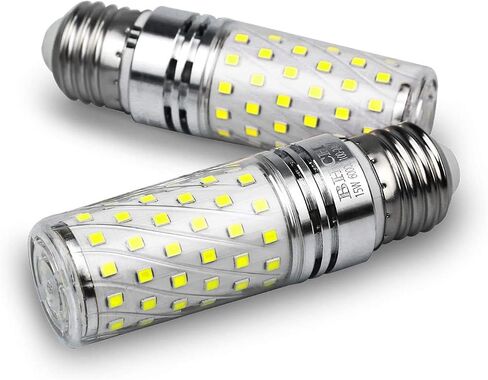 E26 LED Corn Bulbs 15W,6000K Daylight White,1500LM,Edison Screw Bulbs,120W Incandescent Bulbs Equivalent,Pack of 4 in Saudi Arabia
