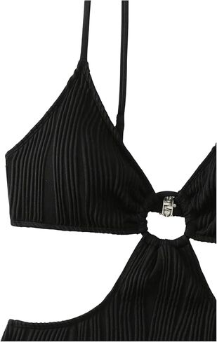 بدلة سباحة نسائية من قطعة واحدة بحلقة متصلة من SHENHE، بدلة استحمام مثيرة بحزام بدون ظهر in Kuwait