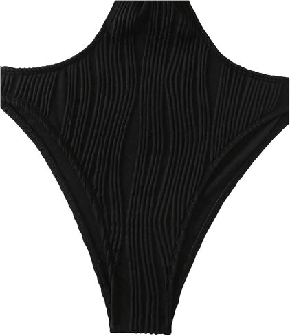 بدلة سباحة نسائية من قطعة واحدة بحلقة متصلة من SHENHE، بدلة استحمام مثيرة بحزام بدون ظهر in Kuwait