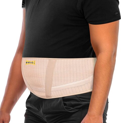 URIEL Abdominal Belt for Hanging Belly - Abdominal Binder for Post-surgery, Men, Women, Belly Binder, Belly Support, Band Waist, Binder After Tummy Tuck Surgery, Obese Belly Support, Abdominal Wrap XL in Saudi Arabia