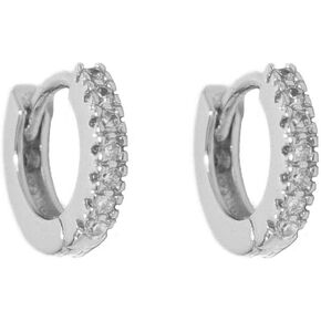 Huggie Earrings - Small Hoop Earrings - Hoop Earrings for Women - Diamond Earrings - Gold Hoop Earrings - Huggie Hoop Earrings
