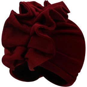 Women African Turban Pre-Tied Bonnet Beanie Cap Twisted Head Turbans for Womens Girls Head Scarf Headwrap Fall Winter 2023