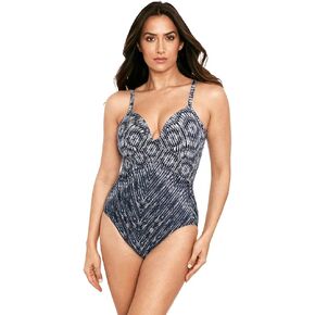 Miraclesuit Women's Swimwear Amarna Captivate Underwire Tummy Control One Piece Swimsut