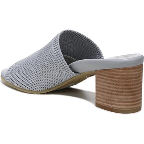 Vionic Women's Papaya Fleur Heeled Knitted Sandal - Supportive Ladies Sandals That Include Three-Zone Comfort with Orthotic Insole Arch Support, Medium Fit Sandals for Women