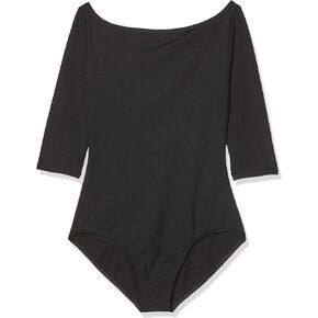 Capezio Womens Boatneck 3/4 Sleeve LeotardLeotard