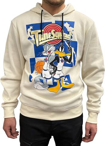 Southpole Men's Space Jam Foil Print Hoody in Kuwait