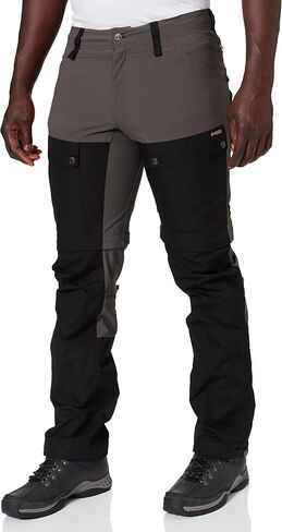 Fjallraven F80808550-01854 Keb Gaiter Trousers M Black-Stone Grey 54 in Saudi Arabia
