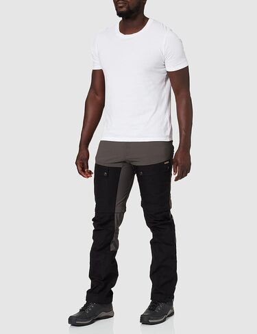Fjallraven F80808550-01854 Keb Gaiter Trousers M Black-Stone Grey 54 in Saudi Arabia