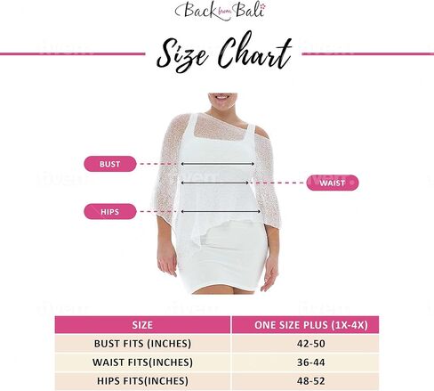 سترة بوليرو شفافة للسيدات مقاس كبير من Back From Bali - بلوفر محبوك خفيف الوزن مقاس 2X 3X 4X in Kuwait