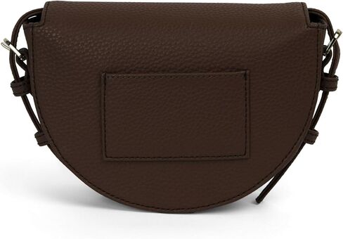 مات اند نات شنطة يد طويلة تمر بالجسم مصنوعة من قماش التويل النباتي، بني فاتح - حقائب وحقائب مصممة، لم يتم اختبارها على الحيوانات، معاد تدويرها in Kuwait