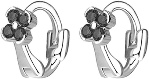 lianiser 14k الذهب الاسترليني الفضة مطلي الزهور زهرة الفراشة الصغيرة الذهب هوجي هوب الأقراط الأنيقة لذيذ العصرية الاشياء kawaii لطيف قليلا هوب الأقراط شجرة روز بيان مجوهرات للنساء في سن المراهقة فتاة in Kuwait