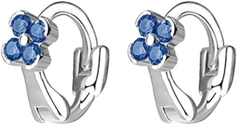 lianiser 14k الذهب الاسترليني الفضة مطلي الزهور زهرة الفراشة الصغيرة الذهب هوجي هوب الأقراط الأنيقة لذيذ العصرية الاشياء kawaii لطيف قليلا هوب الأقراط شجرة روز بيان مجوهرات للنساء في سن المراهقة فتاة in Kuwait
