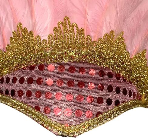 HomeSoGood Faux Feather Headpiece Headband for Women,Elegant Party Headpiece Accessories for Evening Party, Themed,Halloween Dress Party in Saudi Arabia