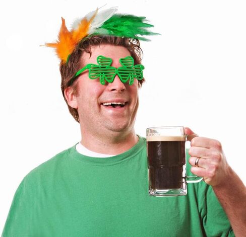 Hying St. Patrick's Day Headbands Tiara Green Irish Holiday Headwear Saint Patrick's Day air Hoops Accessories for Women Men in Saudi Arabia