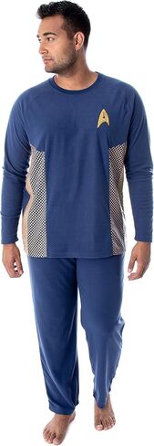 INTIMO Star Trek Discovery Men's Command Uniform Costume Sleepwear Pajama Set in Saudi Arabia