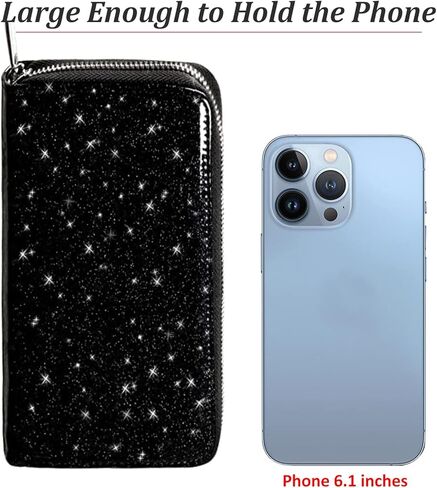 Easyoulife Womens Genuine Leather Credit Card Holder Wallet RFID Secure 36 Slots in Kuwait