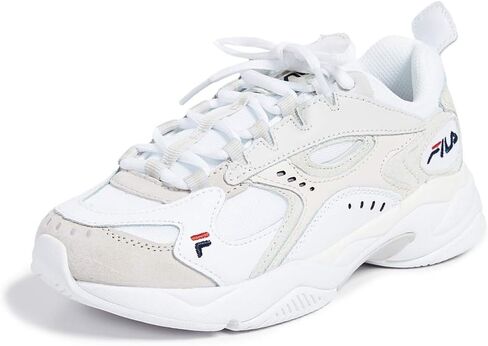 Fila Boveasorus Women's Sneaker 9 B(M) US White-Navy-Red in Saudi Arabia