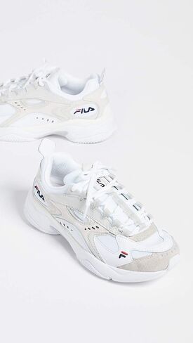 Fila Boveasorus Women's Sneaker 9 B(M) US White-Navy-Red in Saudi Arabia