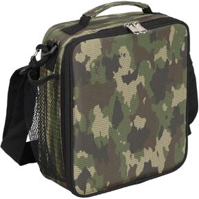 Pardick Butterfly Kids Lunch Bag Purple Insulated Lunch Box Mini Cooler Back to School Thermal Meal Tote Kit Bento Tote Bags Thermal Lunchbox for Boys Girls