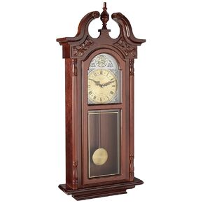 Bedford Clock Collection Clock, Cherry Oak