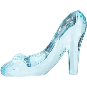 Crystal high Heels Shoe Slippers Crystal high Heel Figurines Doll Shoes Replacement Shoe Decor Decorative Tabletop Decor Stiletto Heels Figure Kid Glass Acrylic Sculpture