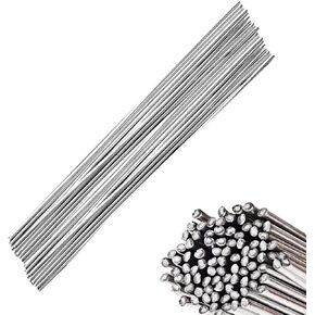 100-Pack Aluminum Welding Rods, Flux Core Welding Wire Solution Welding 1022℉ Low Temperature Aluminum Brazing Rods,No Flux Required, 1/16" x 10in
