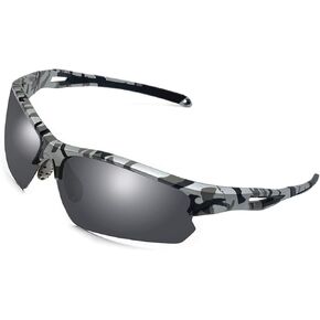 Outdoor Sports polarized or photochromic wrap around Cycling Sunglasses for Men & Women TR90 Frame UV Protection