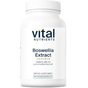 Vital Nutrients - Boswellia Serrata Extract - Herbal Support for Joint and Digestive Health - 90 Vegetarian Capsules per Bottle - 400 mg