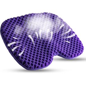 CHANGE MOORE Anti-Slip Kayak Seat Accessories: Comfortable Thicken Canoe Seat Cushion Waterproof Gel Paddle Board Seat Kayak Accessories for Enhanced Kayak Seating Experience Black S