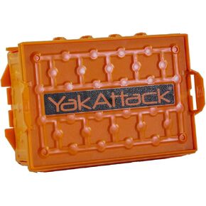 YakAttack TracPak Stackable Fishing Gear Storage Box, YakAttack Orange - Single Box (SSO-1003-OR) | Kayak Fishing Accessories