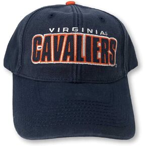 NCAA Virginia Sideswipe Adult Adjustable Cap Hat