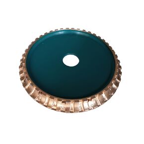 12" 300mm Diameter Diamond Profile Edge Grinding Wheel 1/4 Arc Round Concave Shape Hole 50mm for Granite Ceramic Tile Stone (Radius height:30mm)