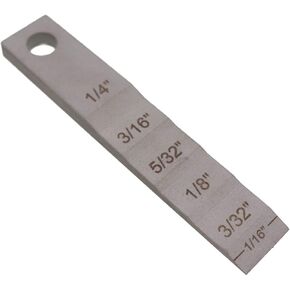 B&B Pipe 2130 Stepped Pipe Wedge (Small) 3/4" Width x 4" Length for Pipe Fitting Welding